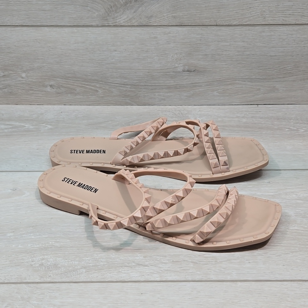 Steve Madden Women Sandals Flats shoes slide sz 10